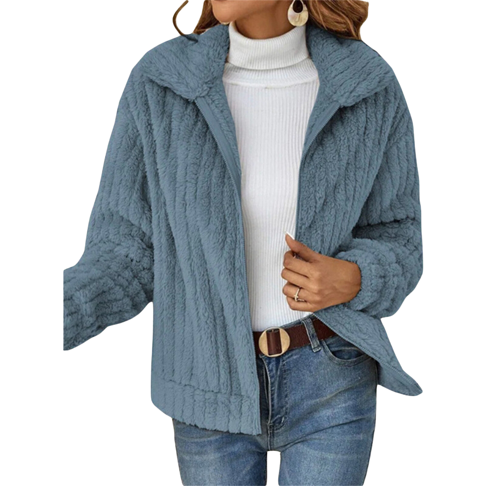 Isabella™ Kényelmes Téli Fleece Dzseki