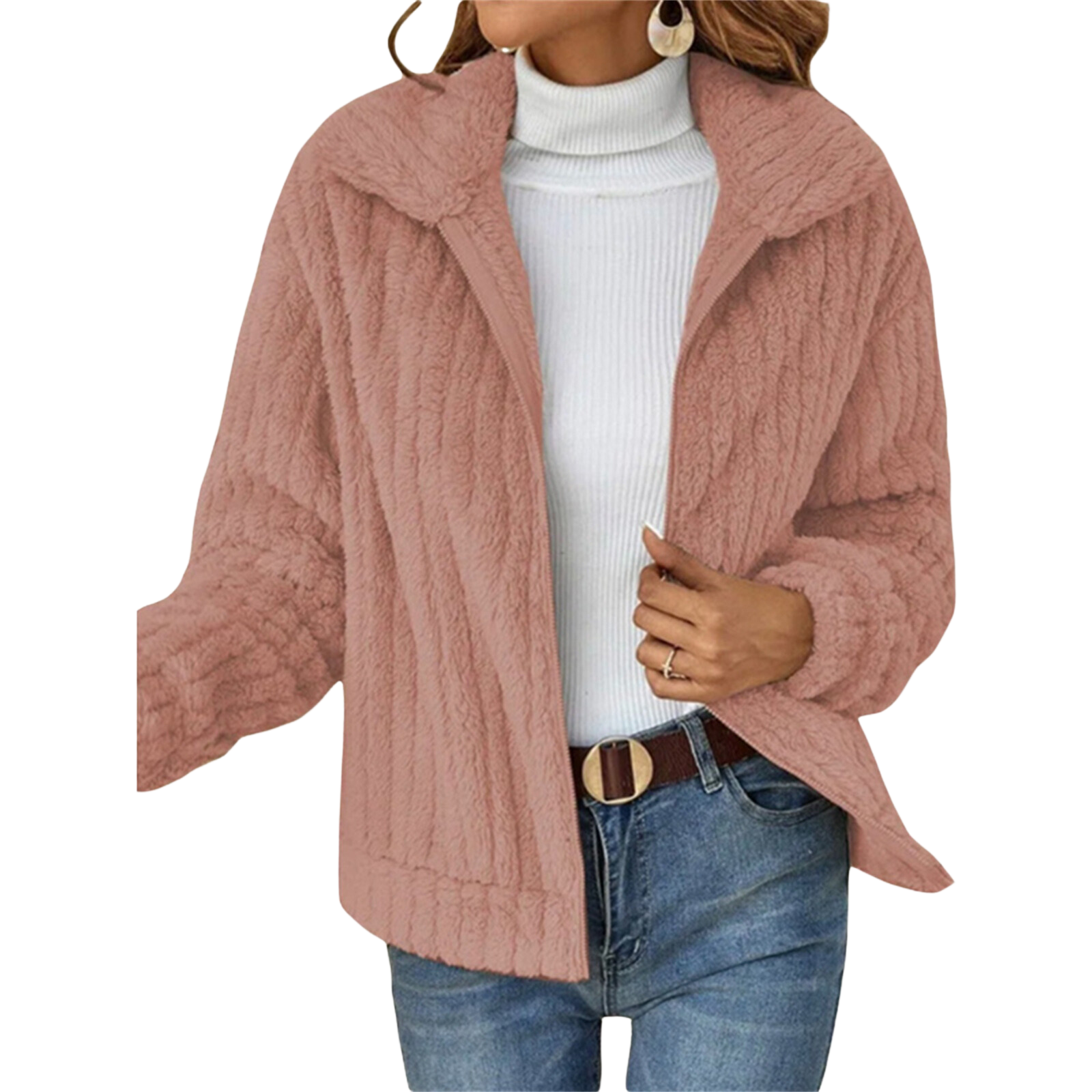 Isabella™ Kényelmes Téli Fleece Dzseki