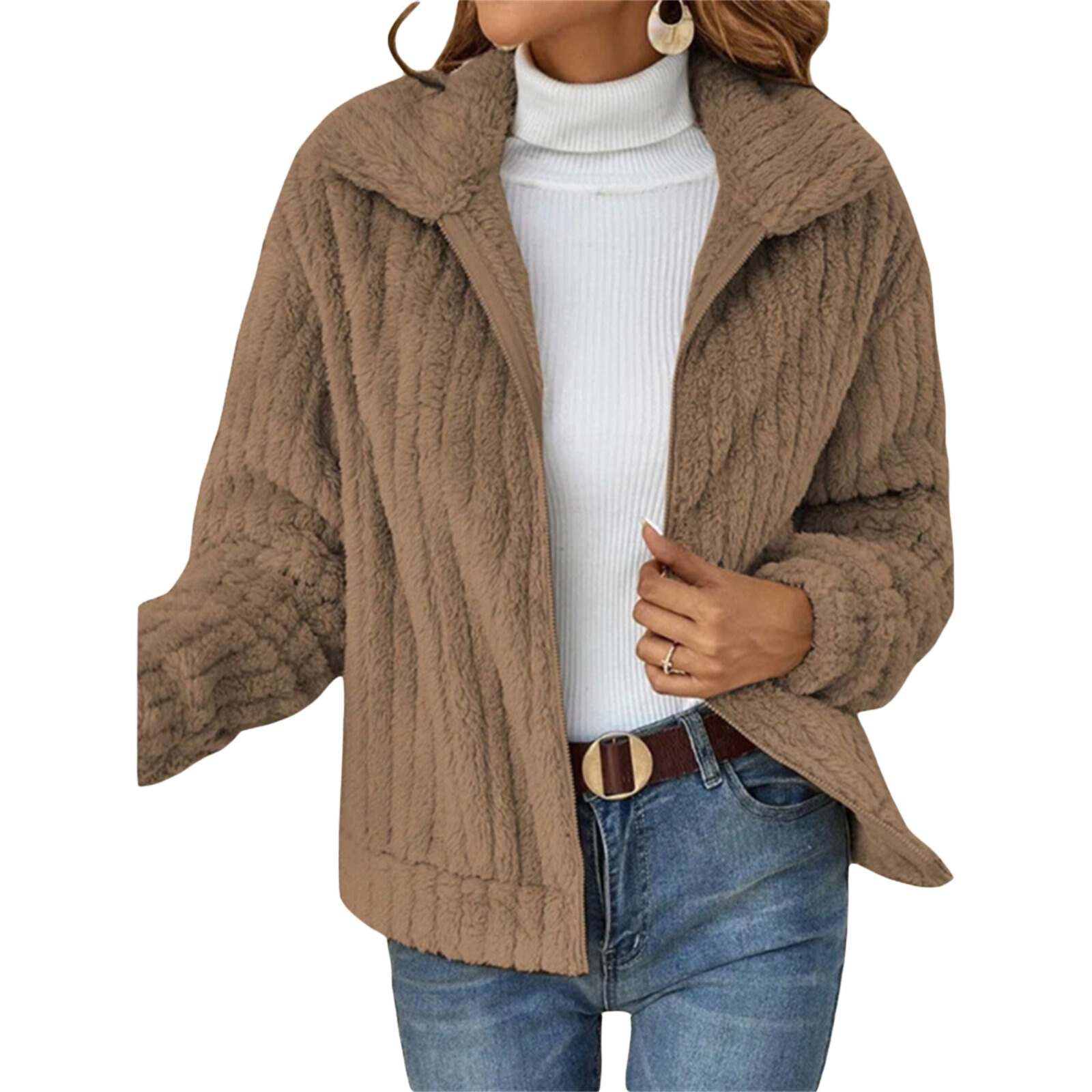 Isabella™ Kényelmes Téli Fleece Dzseki