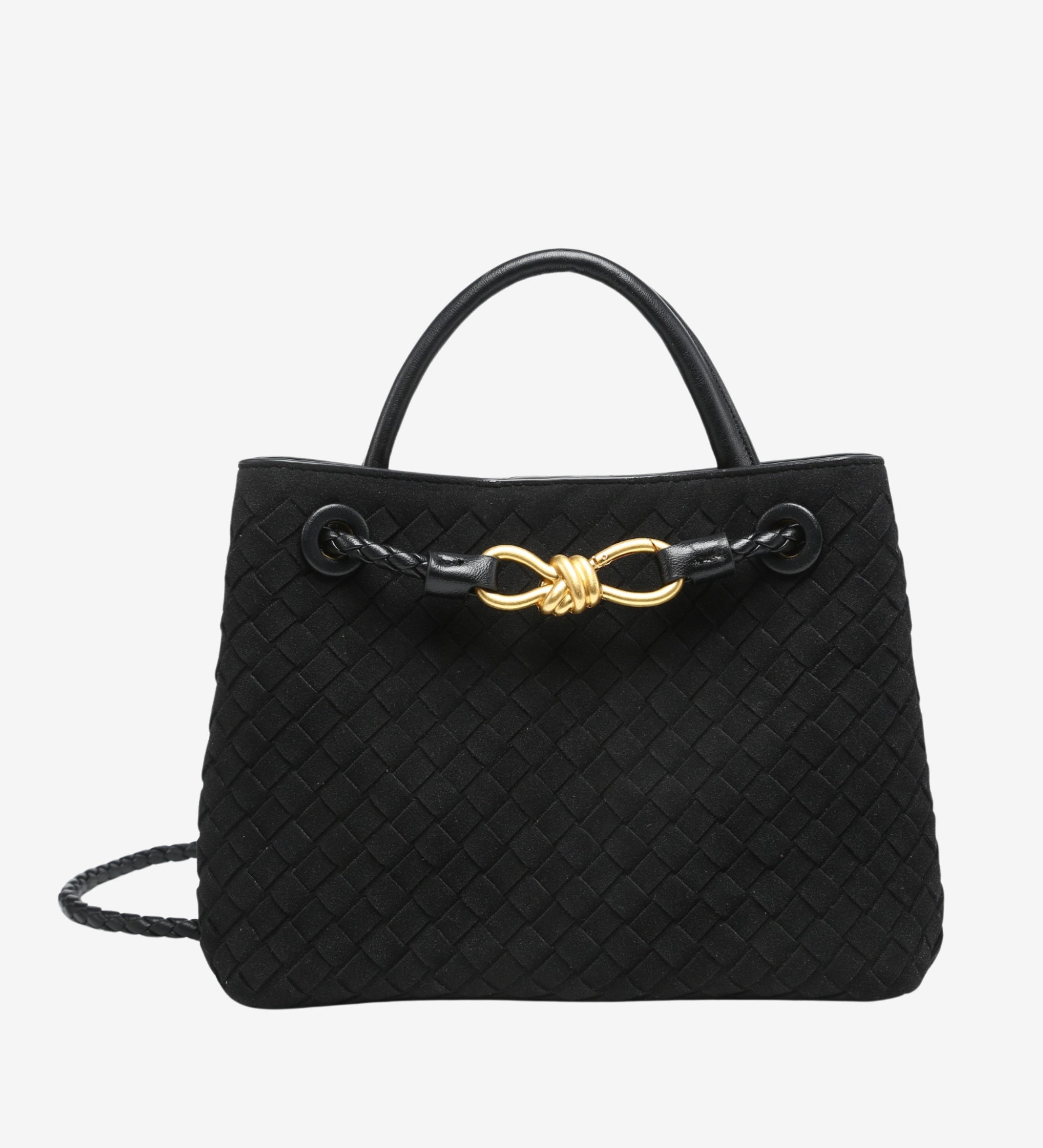 Malia | Kompakt Woven Táska Állítható Pánttal