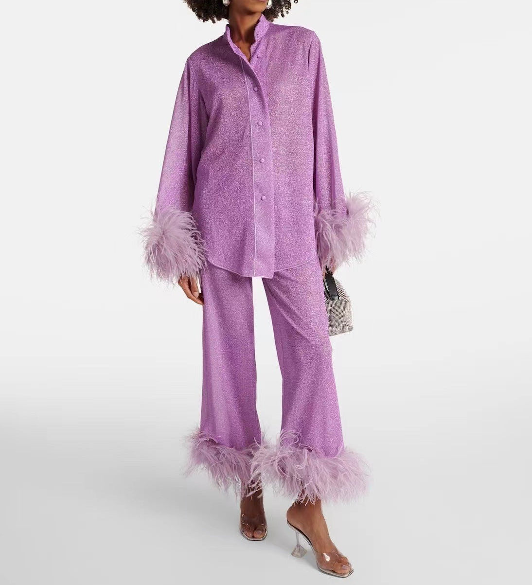 Lya - Két Részes Pufi Galléros Szett