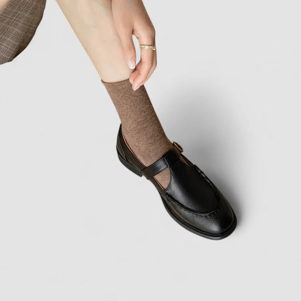 Avery - Ortopédiai Mary Jane cipők négyzetes orral