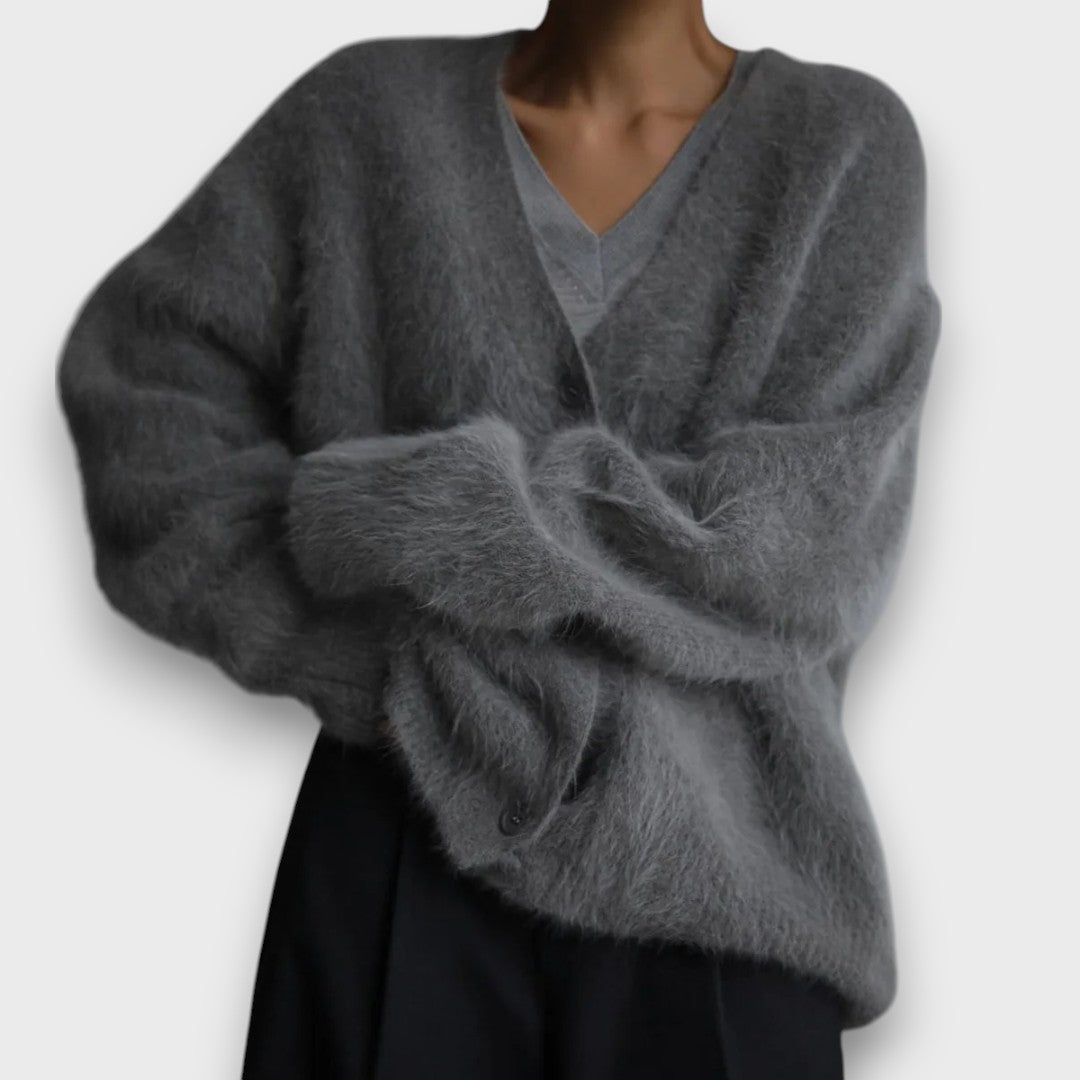 Laria – Puha Kardigán Klasszikus Szabásban