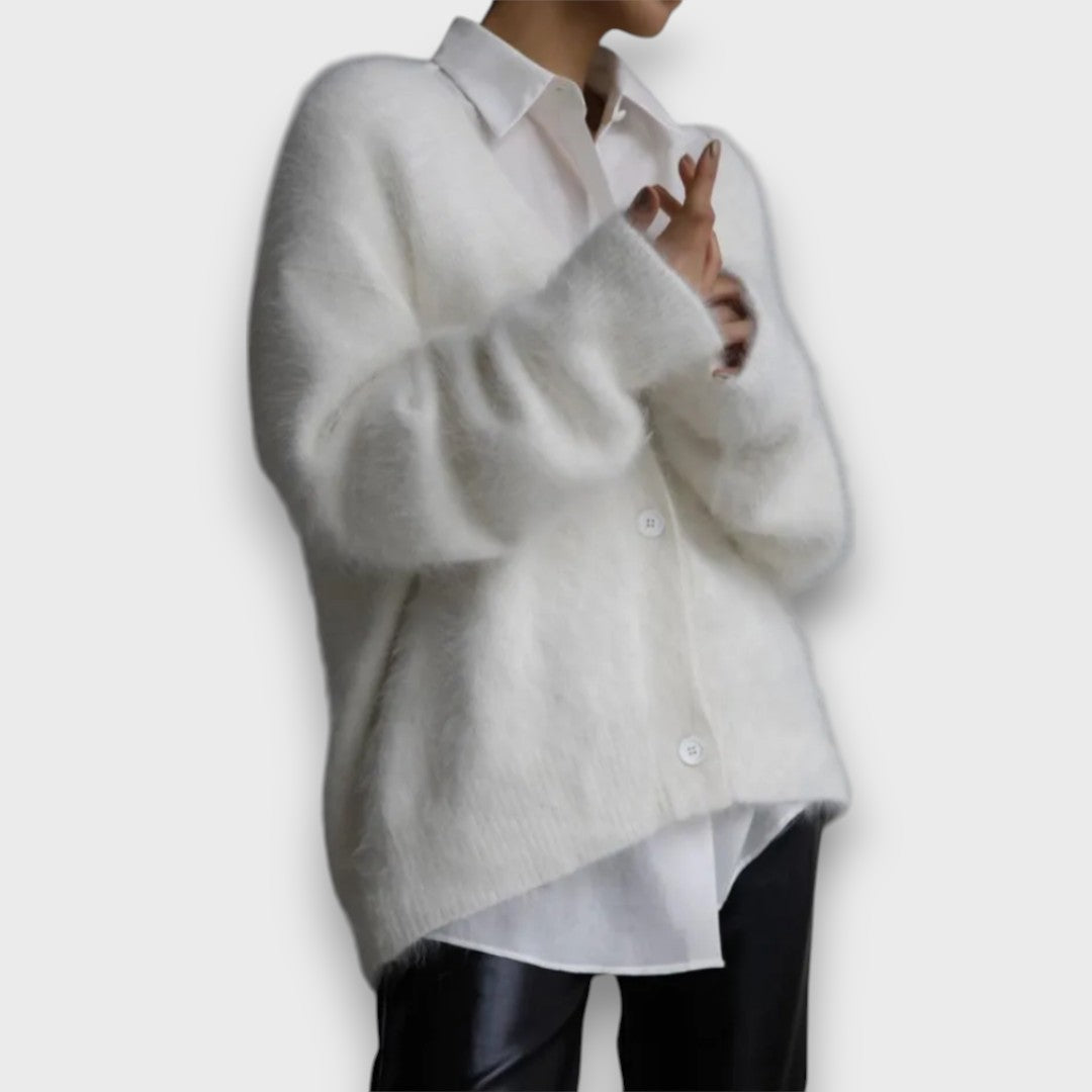 Laria – Puha Kardigán Klasszikus Szabásban