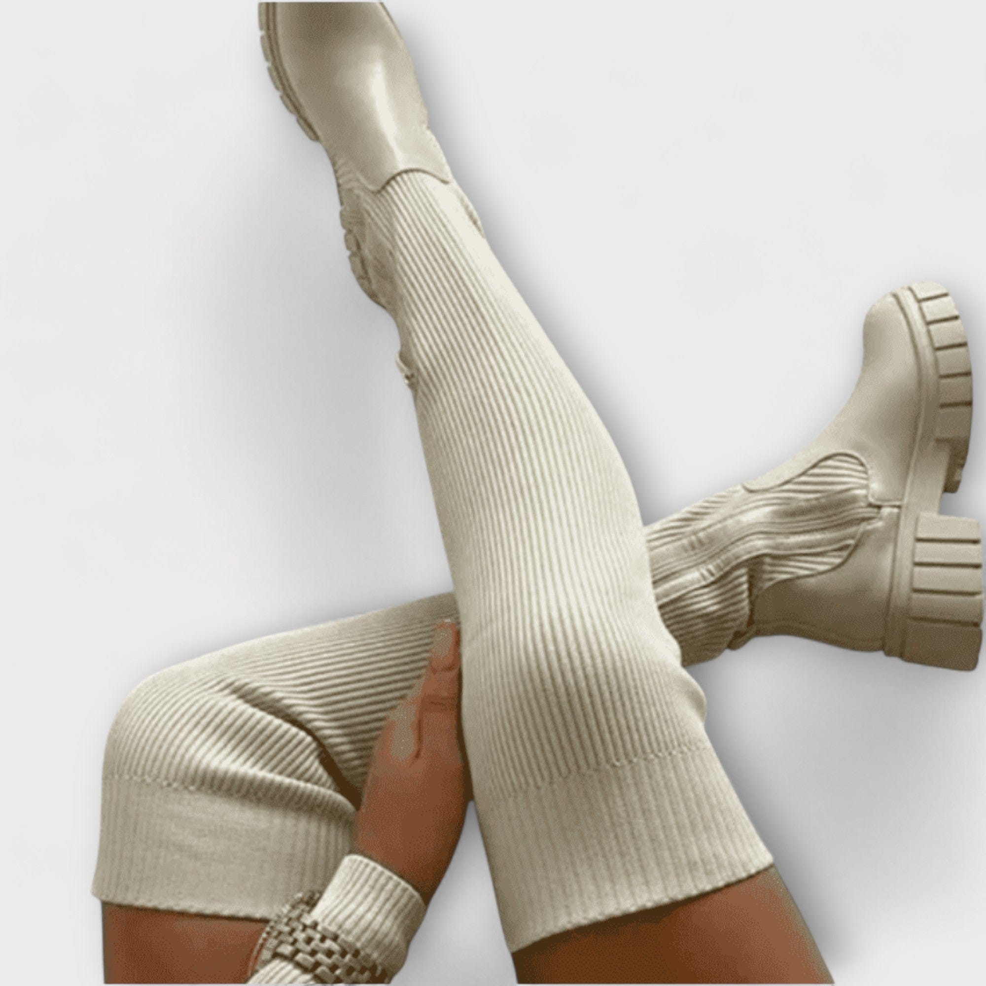 Lureva – Térd fölötti csizma chunky talppal