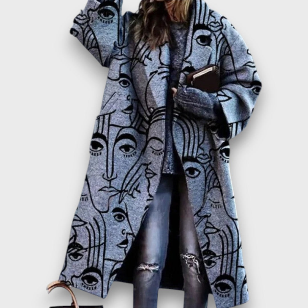 Fioren – Hosszú oversize stílusú kabát
