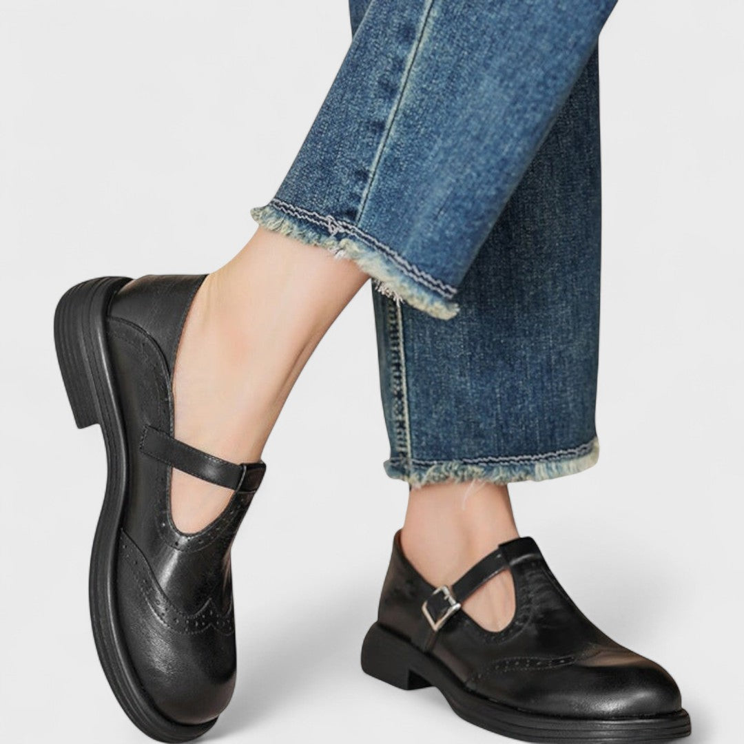 Elisa - Elegancia és Kényelem Bőr Magassarkúban