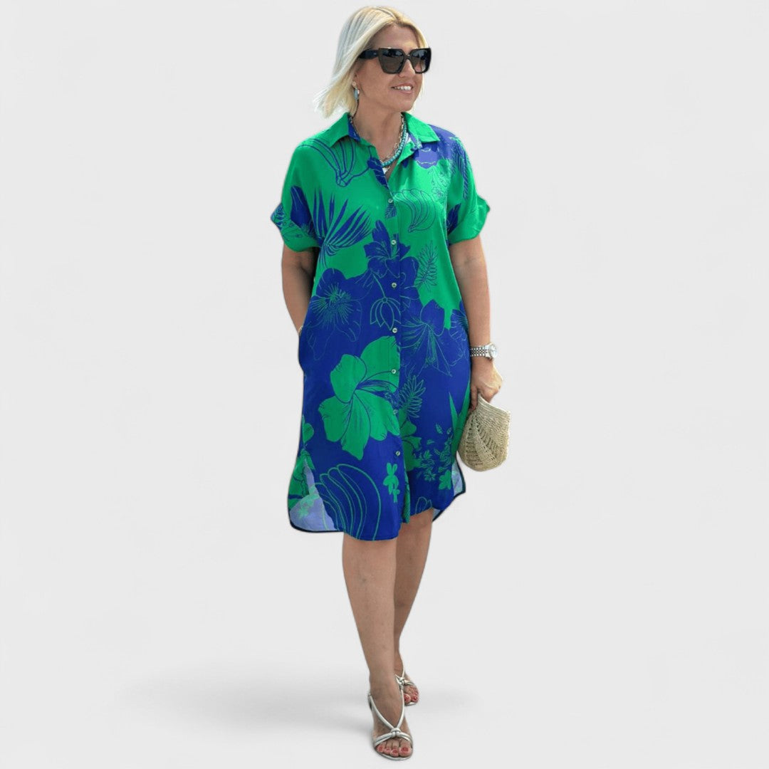 Naomi – Virágmintás ruha